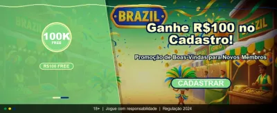 Bônus de Boas-Vindas Incrível banner